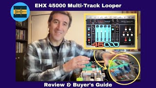 Video thumbnail for Electro-Harmonix 45000 Multitrack Stereo Looper Review | Reggie Watts not included. Learn in 20 min. by This River