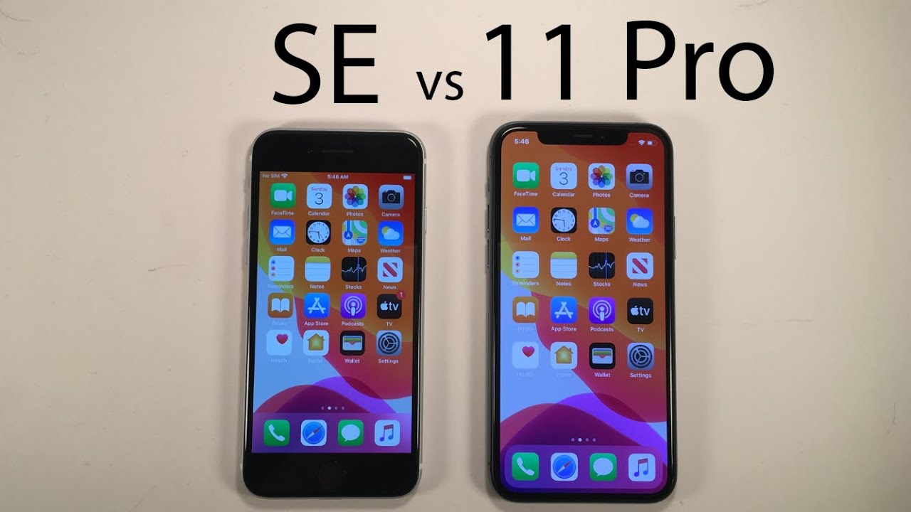 Сравнить айфон se. Iphone 11 Pro Max vs iphone se 2020. Iphone 11 vs se 2020. Айфон 11 Pro vs айфон se 2020. Iphone 5se vs iphone 11.