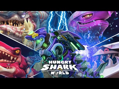 MECHA SHARKJIRA LIVE CONTEST IN HARBOR SPECIAL MAP! - Hungry Shark World