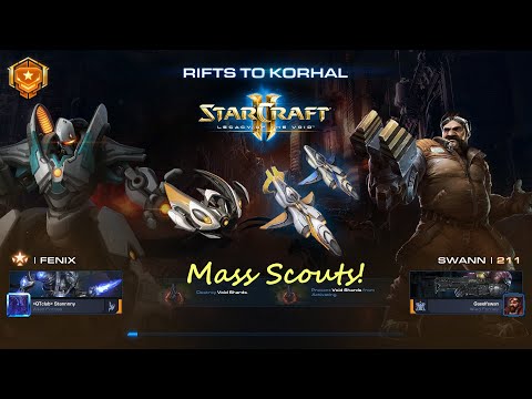 StarCraft 2 Co-Op Chain of Ascension Fenix (Mass Scouts) lvl 1000 Brutal