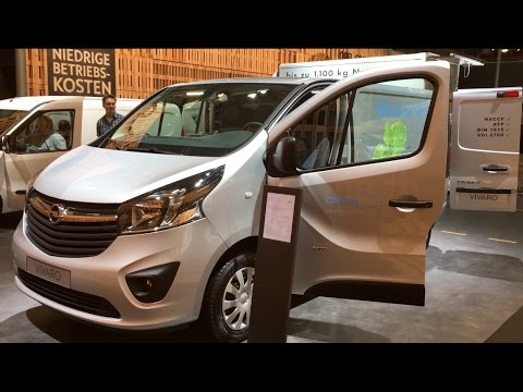 Opel Vivaro 2017 In detail review walkaround Interior Exterior