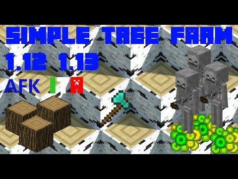 Semplice farm di legno automatica[NO TNT o wither]