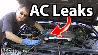 How to Find AC Leaks in Your Car (AC Hose Replacement)