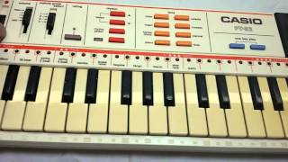 Video thumbnail for Teclado casio pt 82 by michel affonso rosa