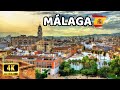 🇪🇦[4K] MÁLAGA Spain - Beautiful City on Costa del Sol  Walking Tour November Update