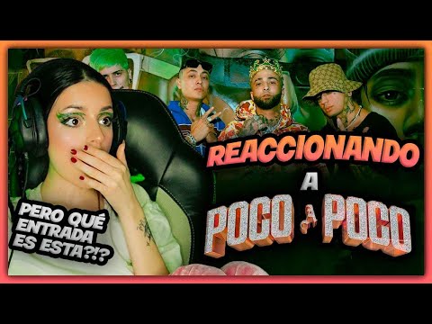REACCIONANDO A 'POCO A POCO' DE C.R.O, LIT KILLAH, ALEMÁN Y OVI || WAYLA