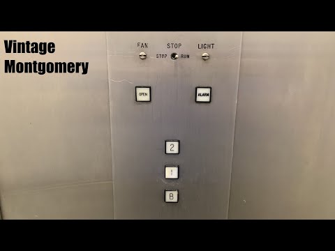 Vintage Montgomery Hydraulic Elevator @ 911 Building - Indianapolis, IN