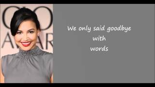 Back To Black Glee Cast Version With Lyrics