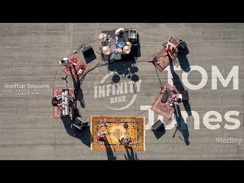 INFINITY band Croatia | ROOFTOP Sessions 2021 | Tom Jones Medley #PARTYmusicFORpartyPEOPLE