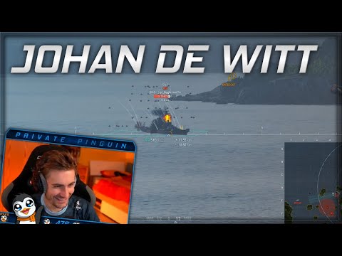 World of Warships - Die Bomben machen den Unterschied - Johan de Witt [Stream Highlight]