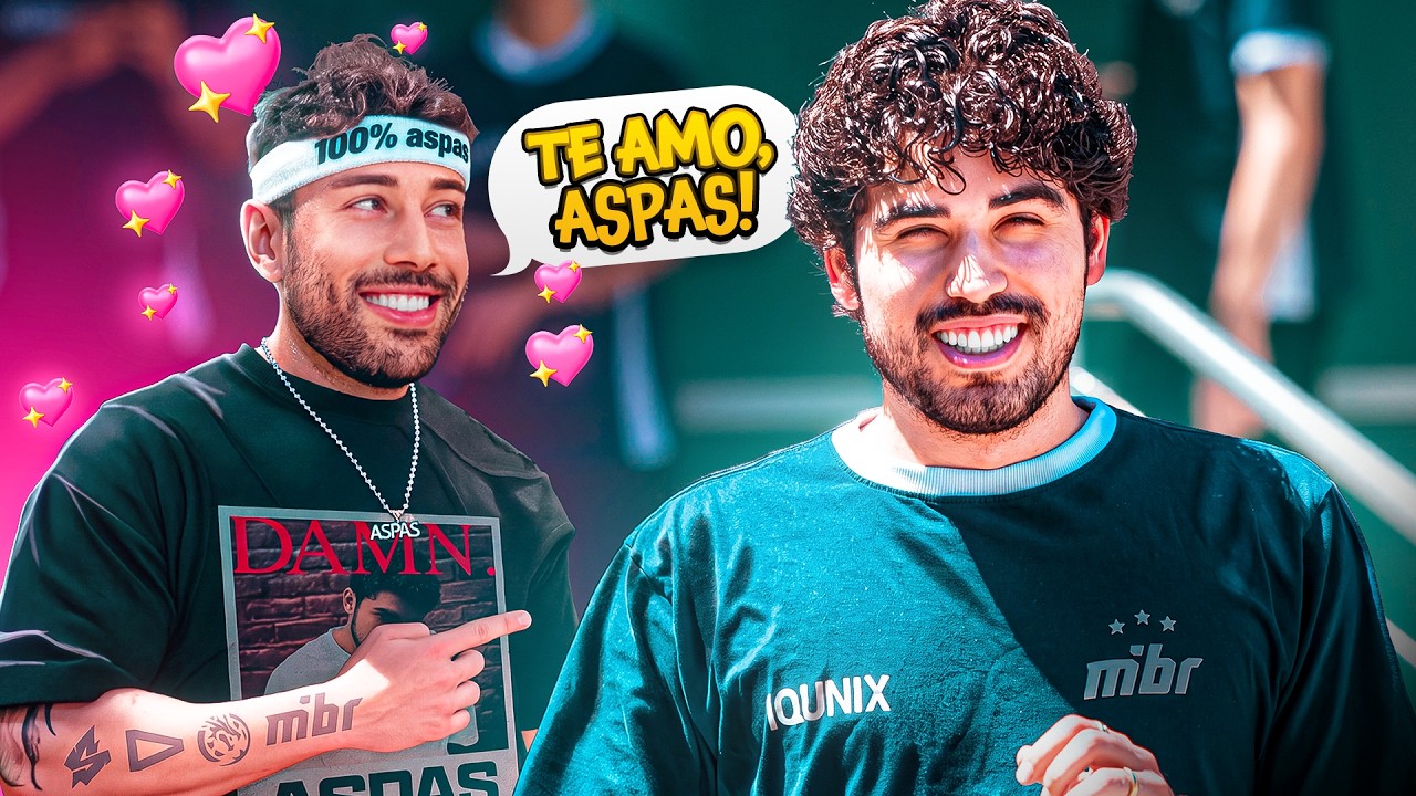 ASPAS CARREGOU SEU MAIOR FÃ !!! ft. TcK