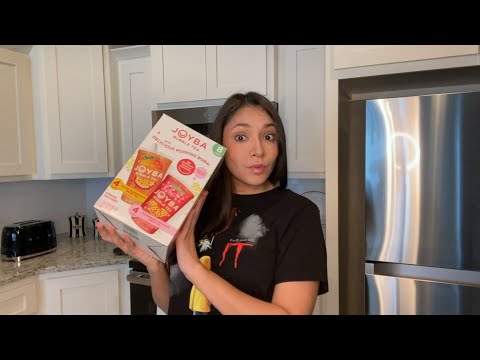 Reviewing Joyba Bubble Tea! Mango 🥭 And Strawberry 🍓!