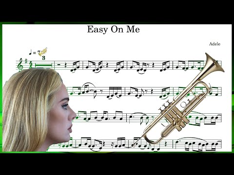 Adele - Easy on Me (Trumpet Sheet Music!)
