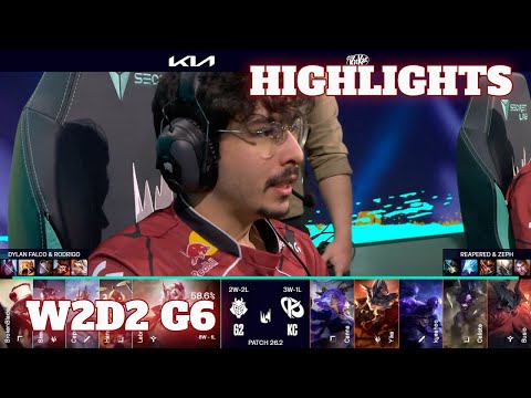 G2 vs KC - Highlights | Week 2 Day 2 LEC Versus 2026 | G2 Esports vs Karmine Corp W2D2