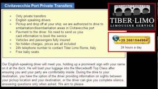 preview picture of video 'Civitavecchia to Rome, Rome to Civitavecchia - Tiber Limousine Service - Rome, Italy'