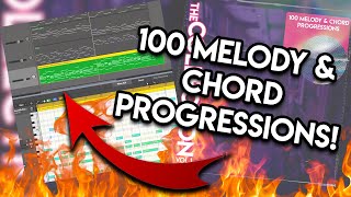 🔥 100 Midi Melody and Chord Progression Pack "The Collection Vol.1"