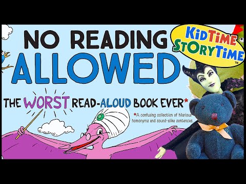 NO Reading Allowed - The WORST Read Aloud Book Ever