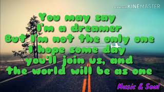 Imagine by Sawyer Fredericks with lyrics (The Voice Performance)
