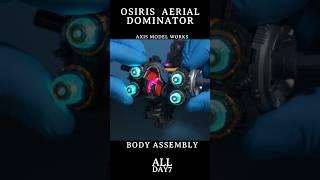 AXIS MODEL WORKS | SOLOMON - OSIRIS AERIAL DOMINATOR (MG KSHATRIYA) BODY ASSEMBLY SHORTS   #gunpla