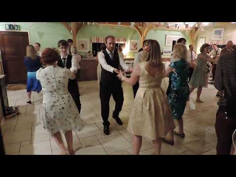 Scallywag Ceilidh band - Wedding barn dance in a small space.