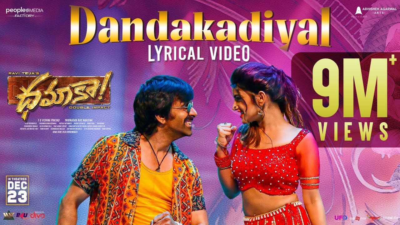 Dandakadiyal Song Lyrics – Dhamaka Film
