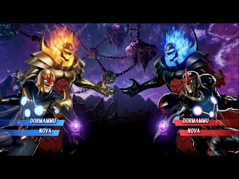 Dormammu and Nova vs Dormammu vs NOVA - MARVEL VS. CAPCOM: INFINITE