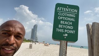 Haulover Nude Beach location 👀@ 5:32 🎥 🏝️ 🗺️📍🧭 Miami Florida 🌴 🌴 & Beachside All Suites Hotel 🏨