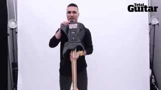 Video thumbnail for Me And My Guitar interview with Thy Art Is Murder's Andy Marsh w/ Ibanez RG1527 by TotalGuitar