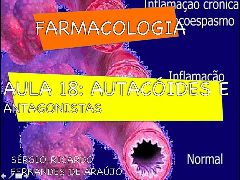 Pharmacology Course: Lesson 18 - Autacoids - Histamine and Serotonin