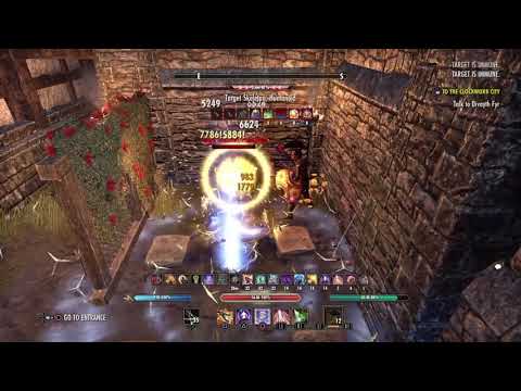 ESO Dragon Bones - (42k) Stamina Sorcerer PvE build