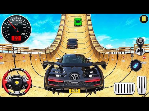 Mega Ramp Car Racing 3D - GT Car Stunt - Android Gameplay 😍