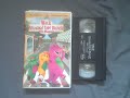 Walk Around The Block With Barney 1999 VHS