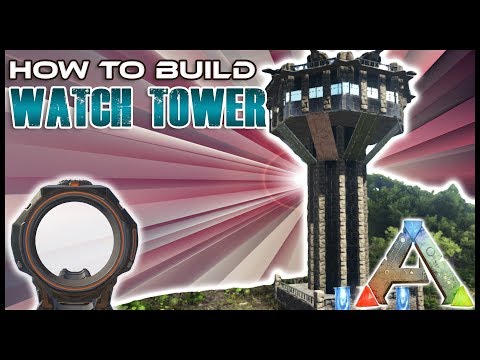 Torre de Vigia Como Construir | Ark Survival