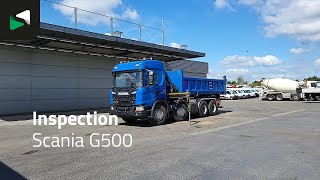 Scania G500 8X4 Hiab X-HIDUO 228 E-3 Crane Retarder Big-Axle Josset Men Muldenkipper kaufen - Bild 4 | Autoline LI Scania G500 8X4 Hiab X-HIDUO 228 E-3 Crane Retarder Big-Axle Josset Men Muldenkipper | Bild 4 - Autoline