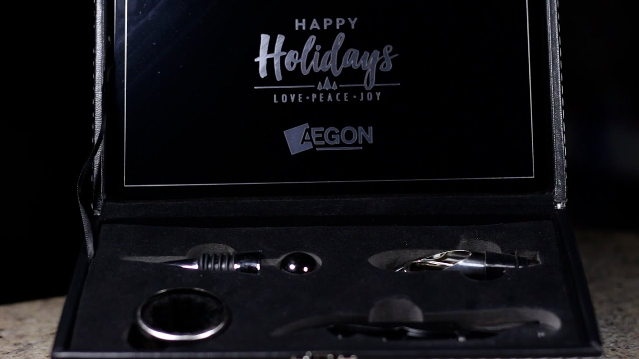 Aikman 4pc Wine Accessory Set