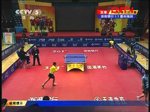 2011 China Super League (MT-Final/game1) :: Ma Lin - Cui Qinglei [Full 2/4]