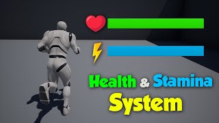 How To Make Health and Stamina System | Unreal Engine 4/5 Tutorial