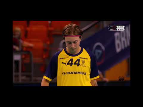 Worst floorball penalty shot EVER?! |MU19 SWE-CZE SF|