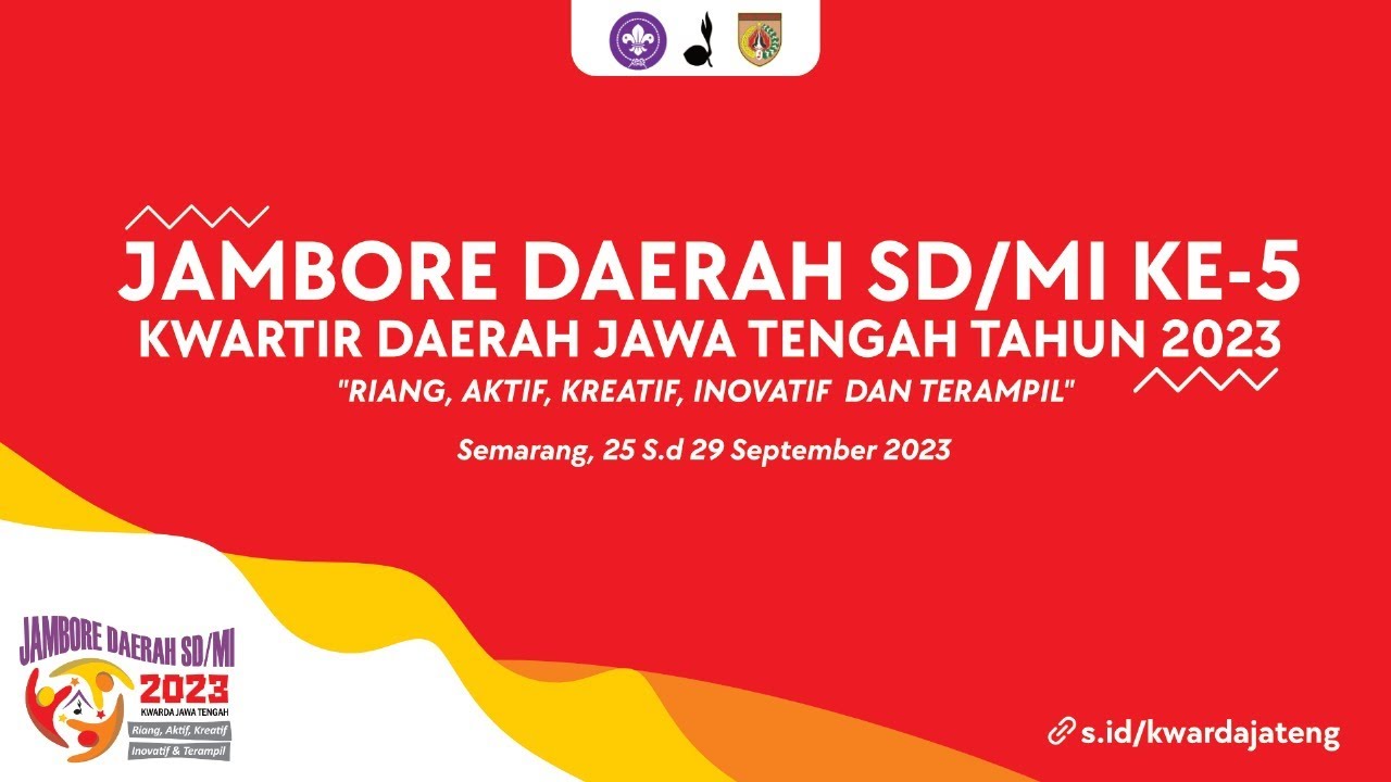 LIVE - Jambore Daerah SD/MI ke-5 Kwarda Jawa Tengah Tahun 2023