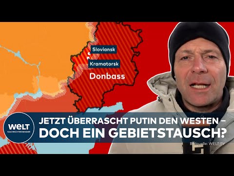 UKRAINE-KRIEG: Gebietstausch! Plötzlich Zuckerbrot von Putin ‒ doch  was will der Kreml wirklich?