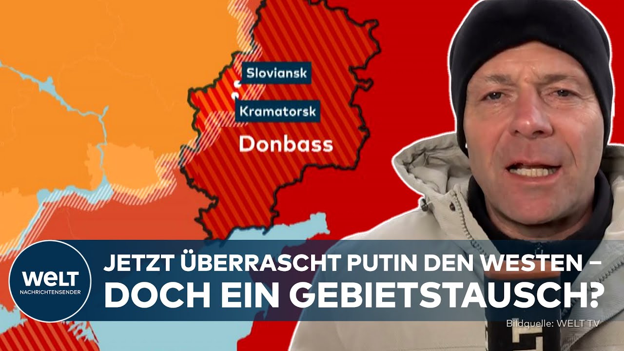 UKRAINE-KRIEG: Gebietstausch! Plötzlich Zuckerbrot von Putin ‒ doch  was will der Kreml wirklich?