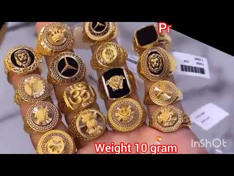 10 gram gold rings with price for men ll new latest gold ring for men ll gents gold ring with price