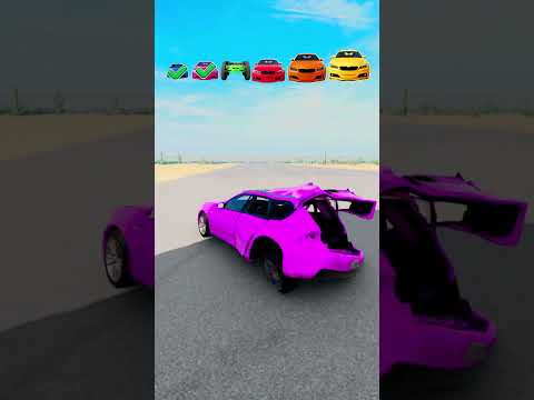 Big & Small Cars vs Rumi X 67 X Jinu  #beamng #kpop