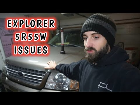 Explorer 5r55w O/D Light Flashing Harsh Late Shift Repair!!! Transmission Slips!