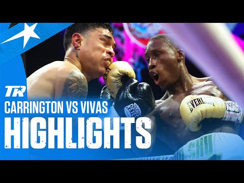 Bruce Carrington Tees Off On Jose Enrique Vivas | FIGHT HIGHLIGHTS & INTERVIEW