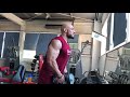 Shoulder day week 8 of prep - Mike Matvei