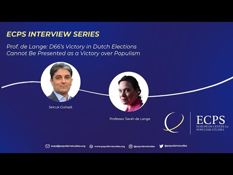 Professor de Lange: D66’s Victory in Dutch Elections Cannot Be Presented as a Victory over Populism