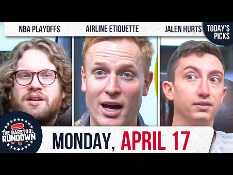 Pro Pitcher Creates Airline Etiquette Controversy | Barstool Rundown - April 17, 2023
