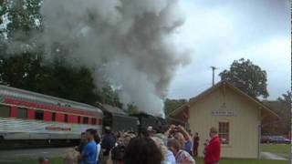 preview picture of video 'Steam Locomotive Run-Past 2011 Cuyahoga Valley Scenic Railway'