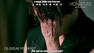 XIA (Junsu) – Break My Heart (Sub. español - Hangul - Rom)
